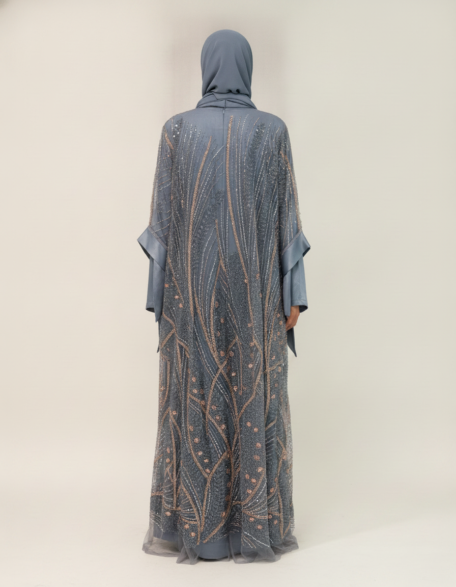 Starlight Waves Abaya
