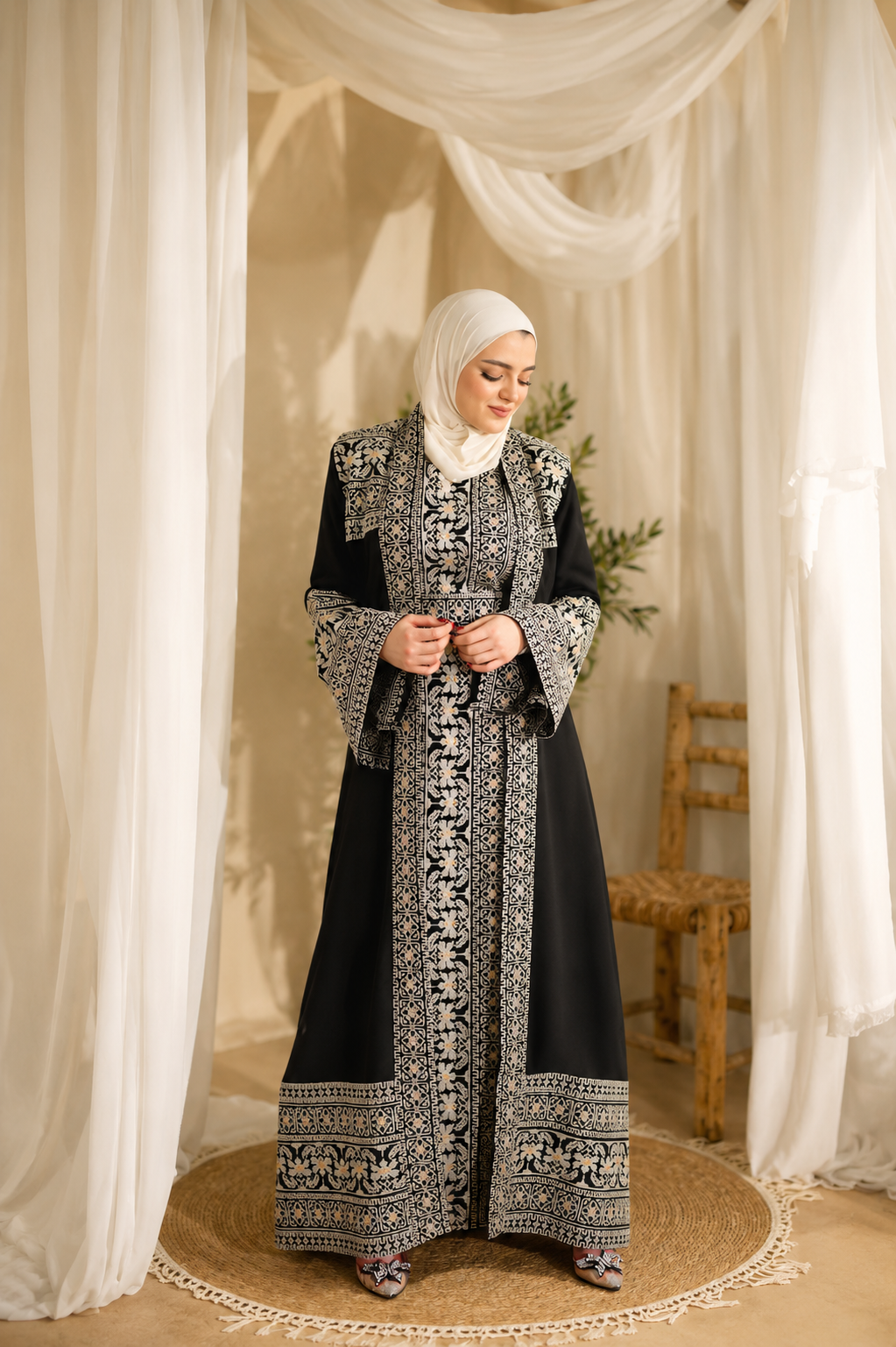 The Embroidered Abaya