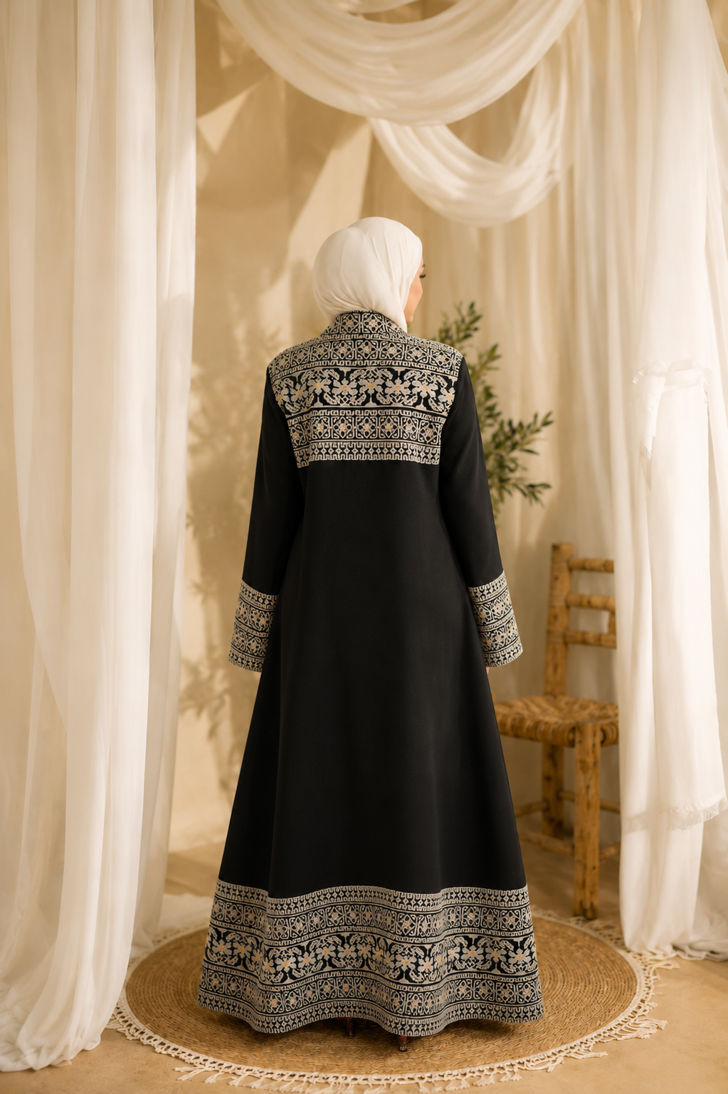 The Embroidered Abaya