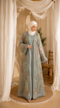 Sage Blossom Abaya