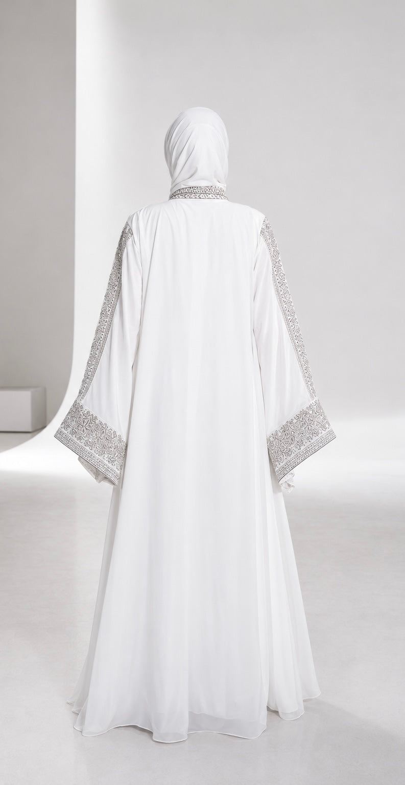 Royal Bloom Abaya