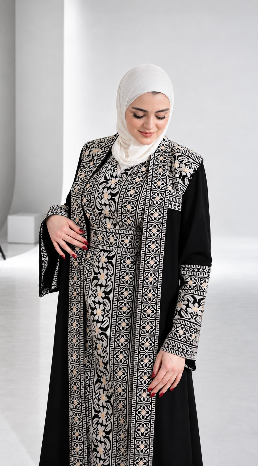 The Embroidered Abaya