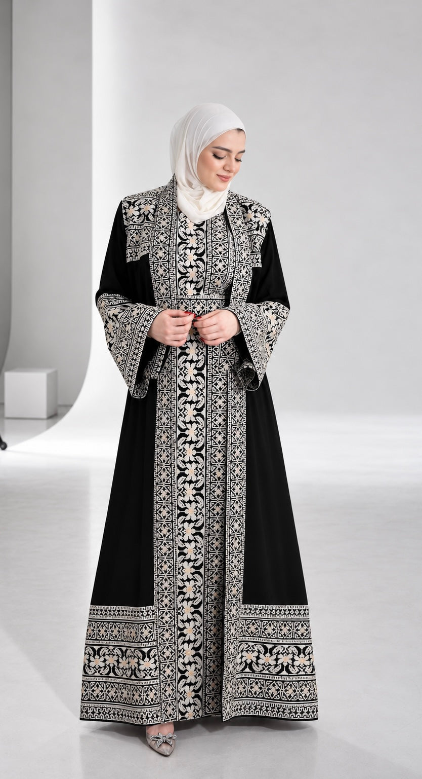 The Embroidered Abaya