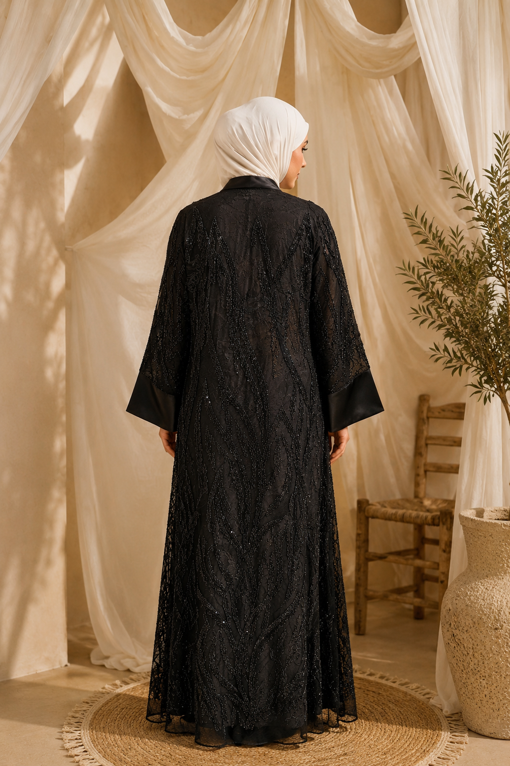 عباية بلاك فيل