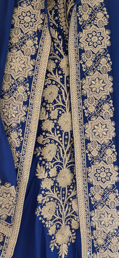 Blue Mirage Abaya