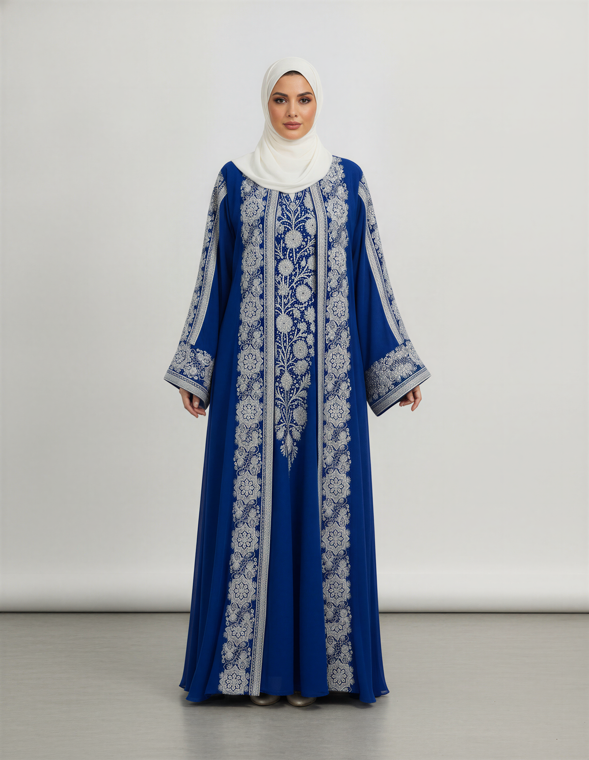 Blue Mirage Abaya