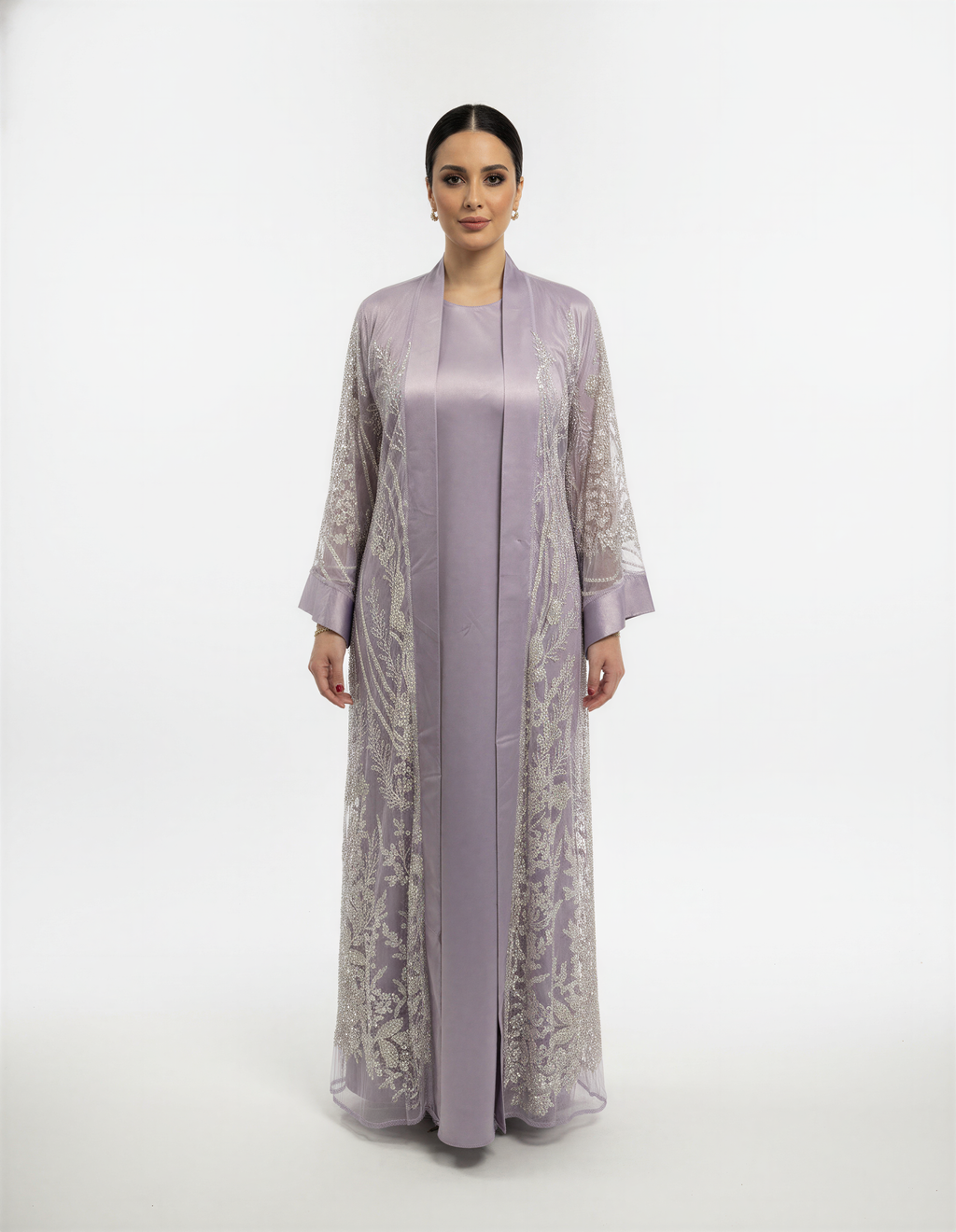 Lavender Garden Abaya