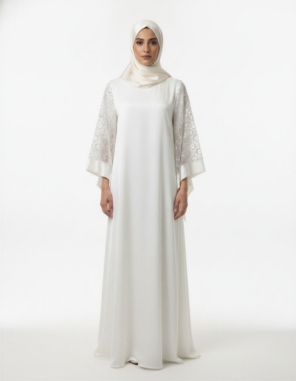 Pastel Halo Abaya