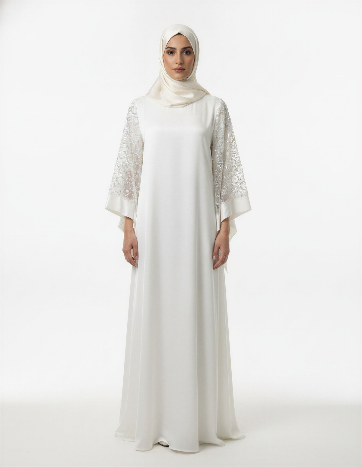 Pastel Halo Abaya
