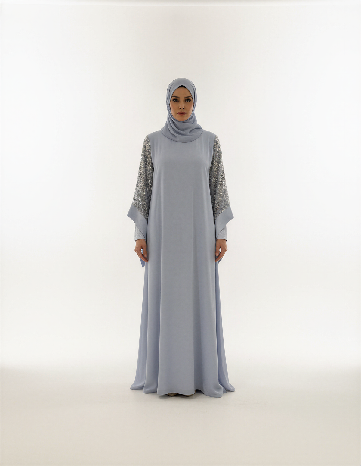 Pastel Halo Abaya