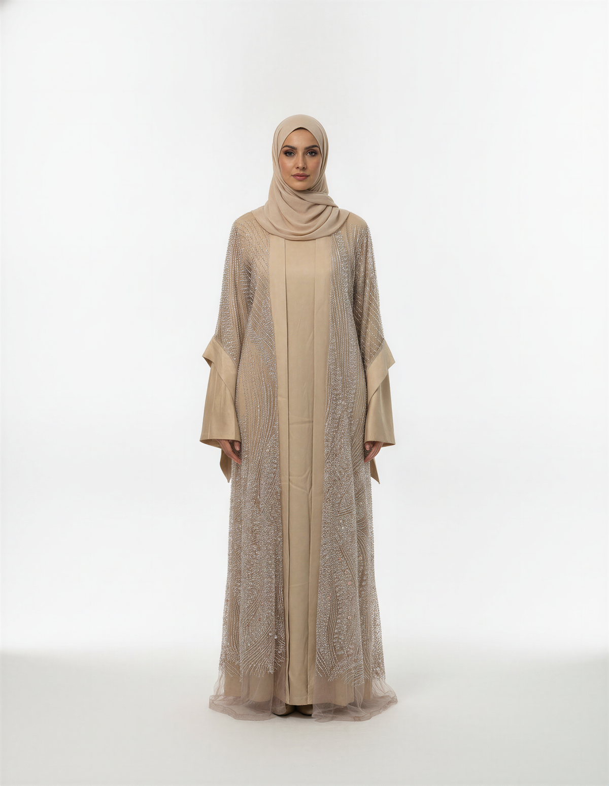 Desert Shimmer Abaya