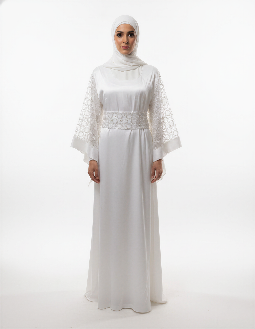 Pastel Halo Abaya