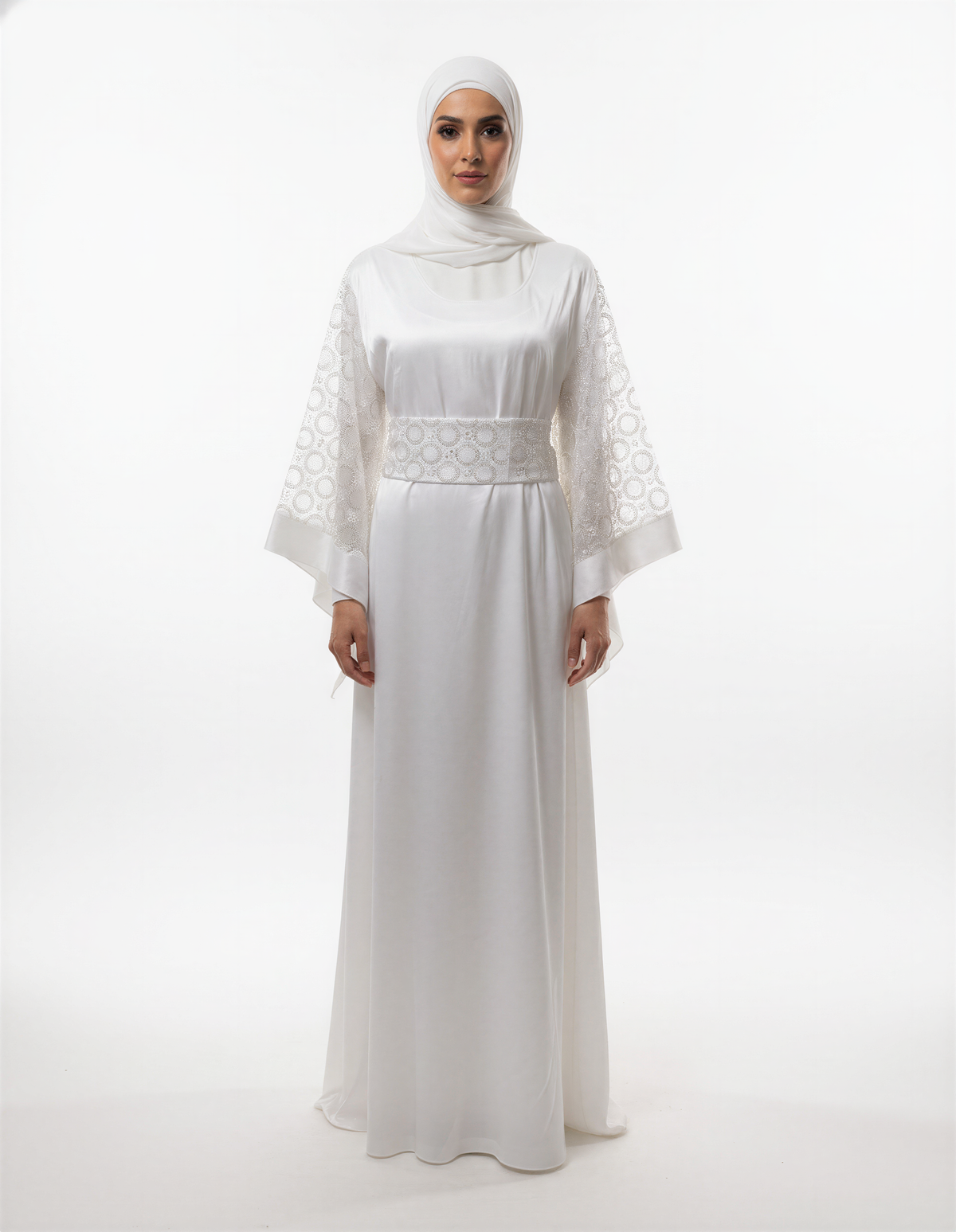 Pastel Halo Abaya