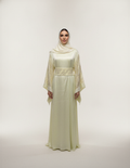 Pastel Halo Abaya