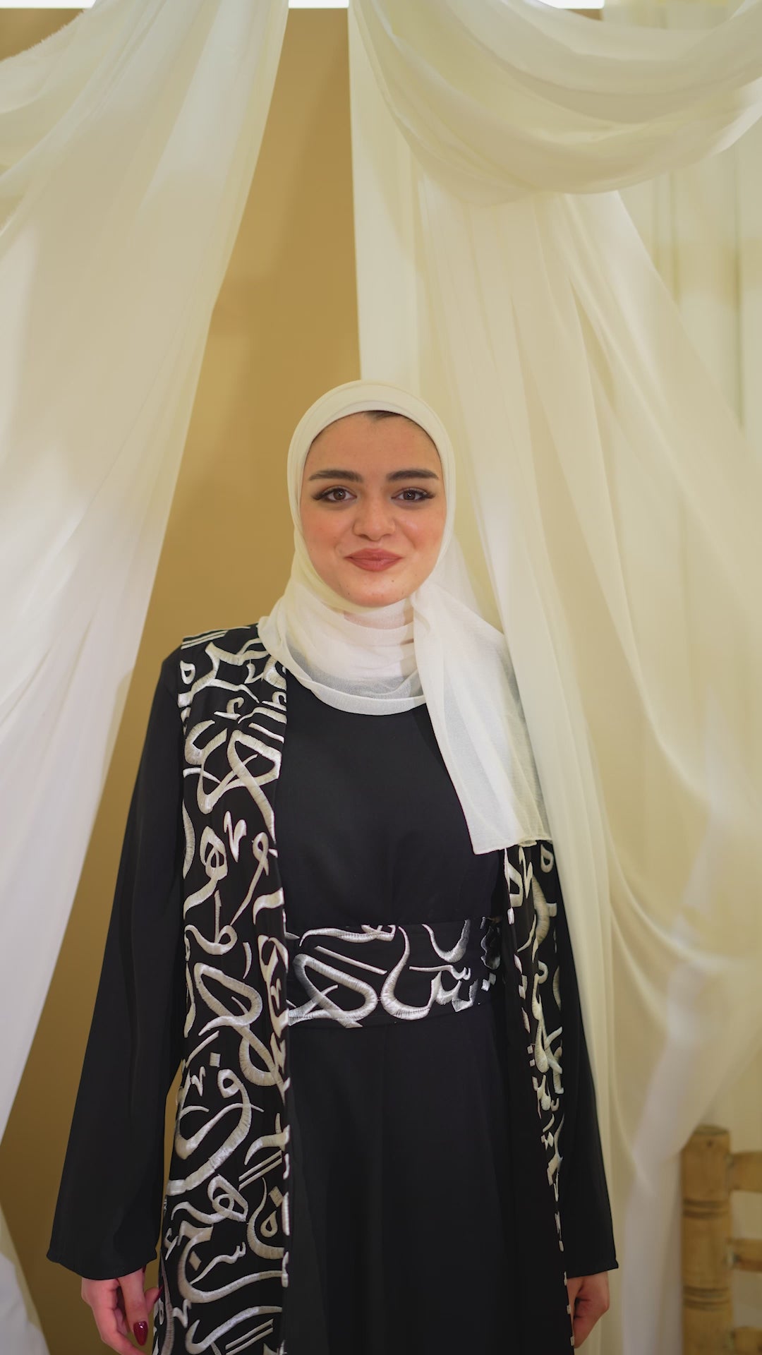 The Calligraphy Abaya