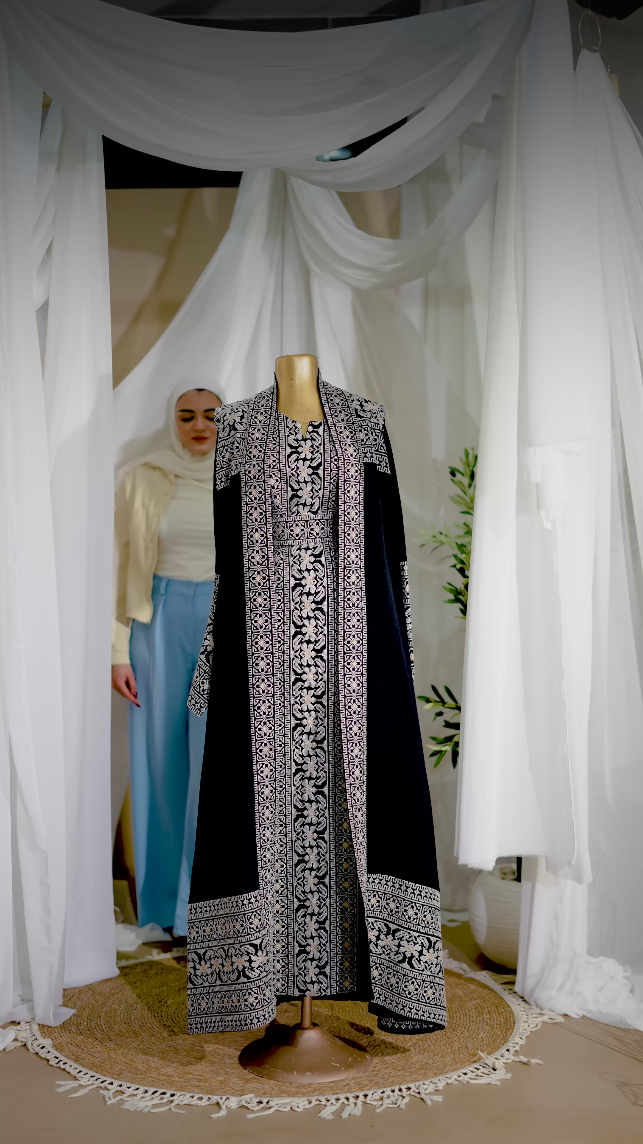 The Embroidered Abaya